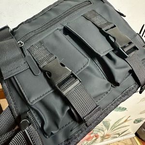 MEN WOMEN UTILITY TACTICAL VEST CHEST BELT TRAVEL WALKING HIKING RUNNING MOTORCY